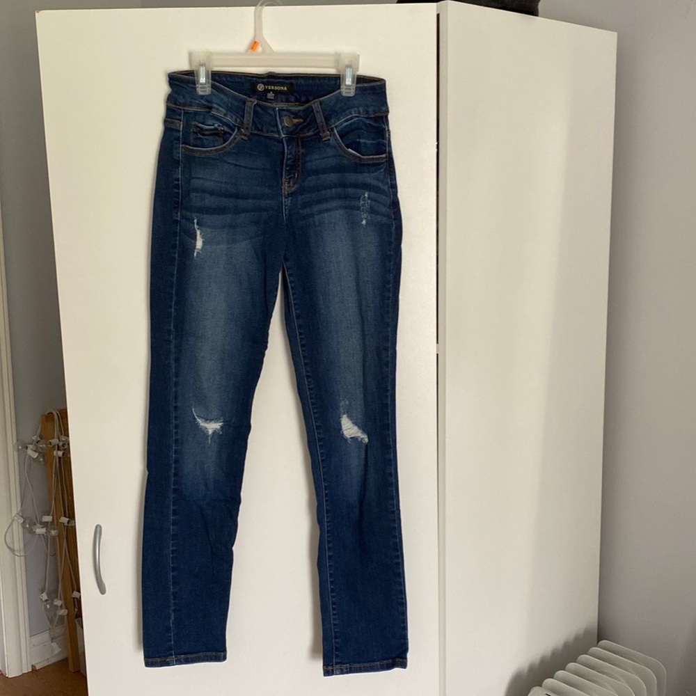 Dark wash jean (worn maybe twice)